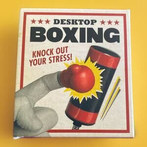 Boxer Desktop Boxing Knock Out Your Stress (miniature Edition) New Sealed Funny